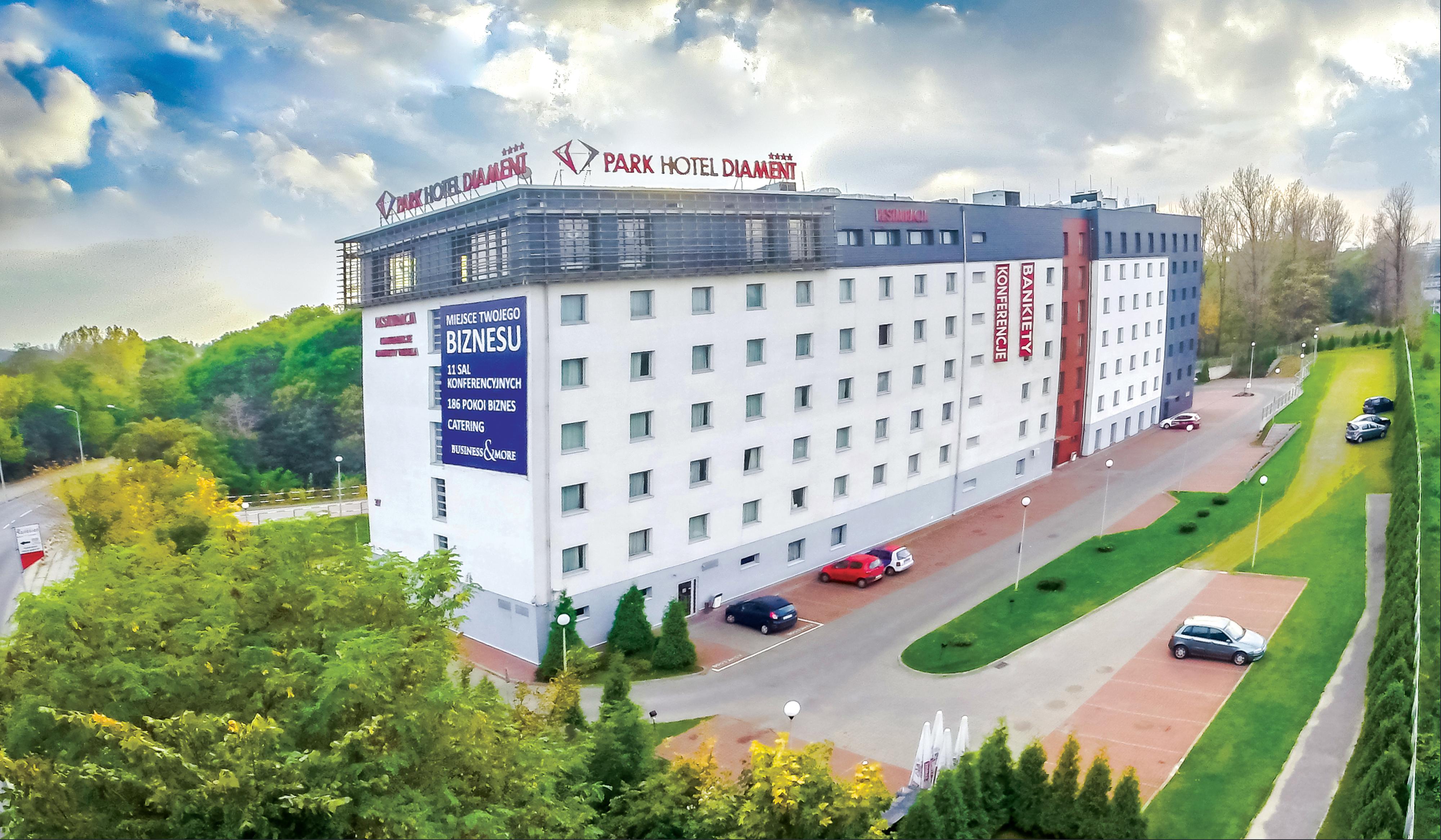Park Hotel Diament Katowice Exterior foto